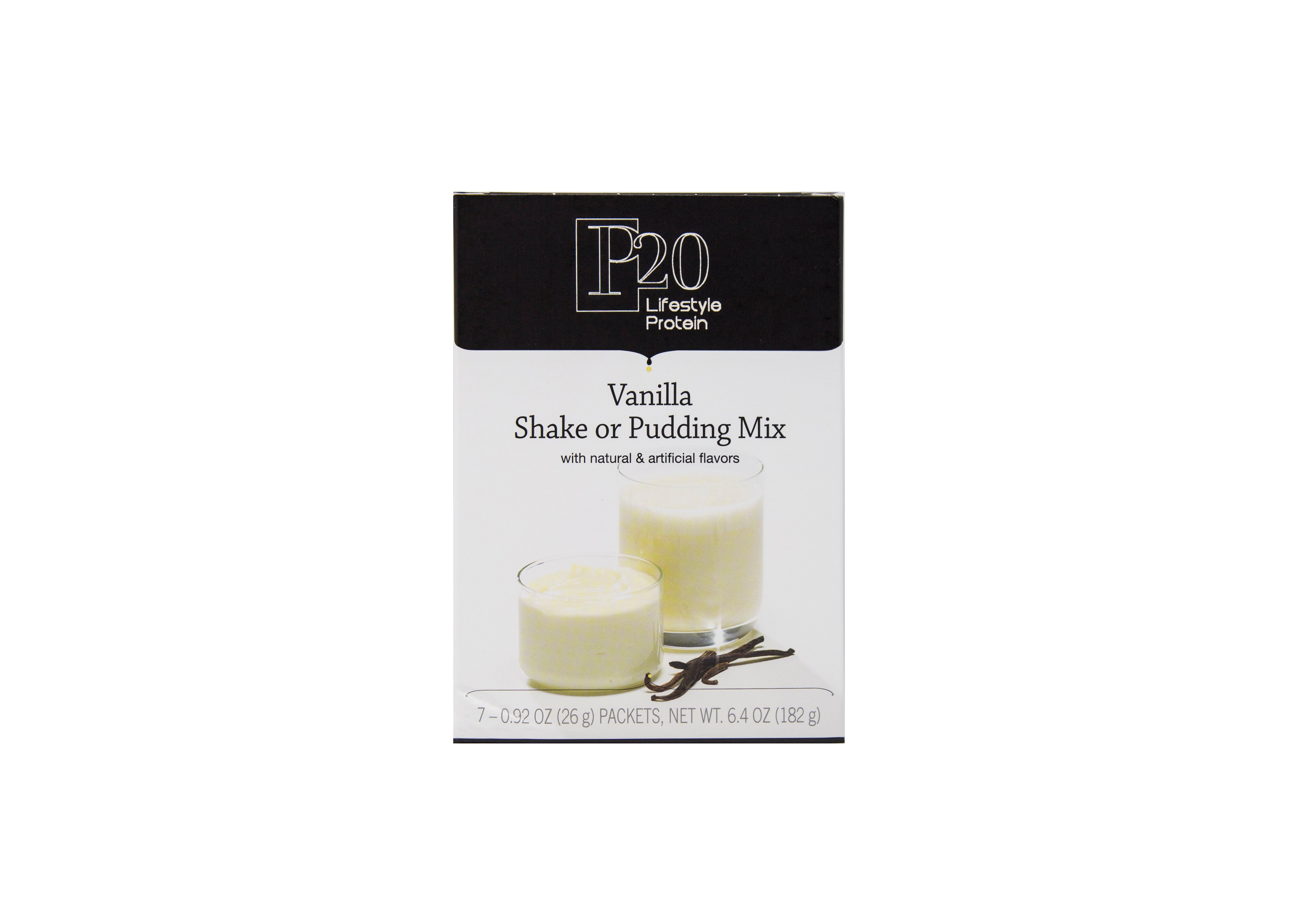 P20 Lifestyle Protein Vanilla Shake Pudding