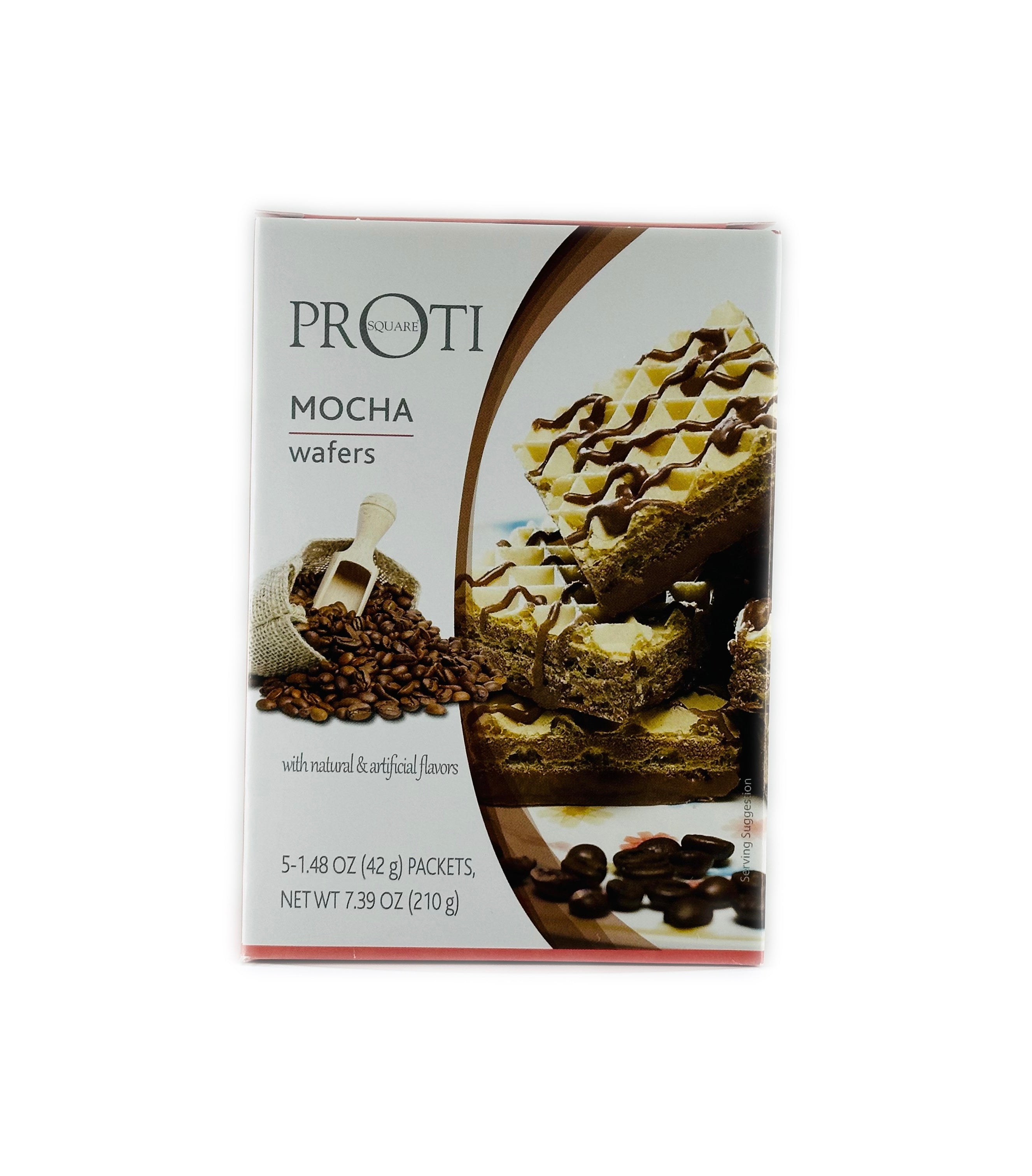 Mocha Wafers - The Protein Store