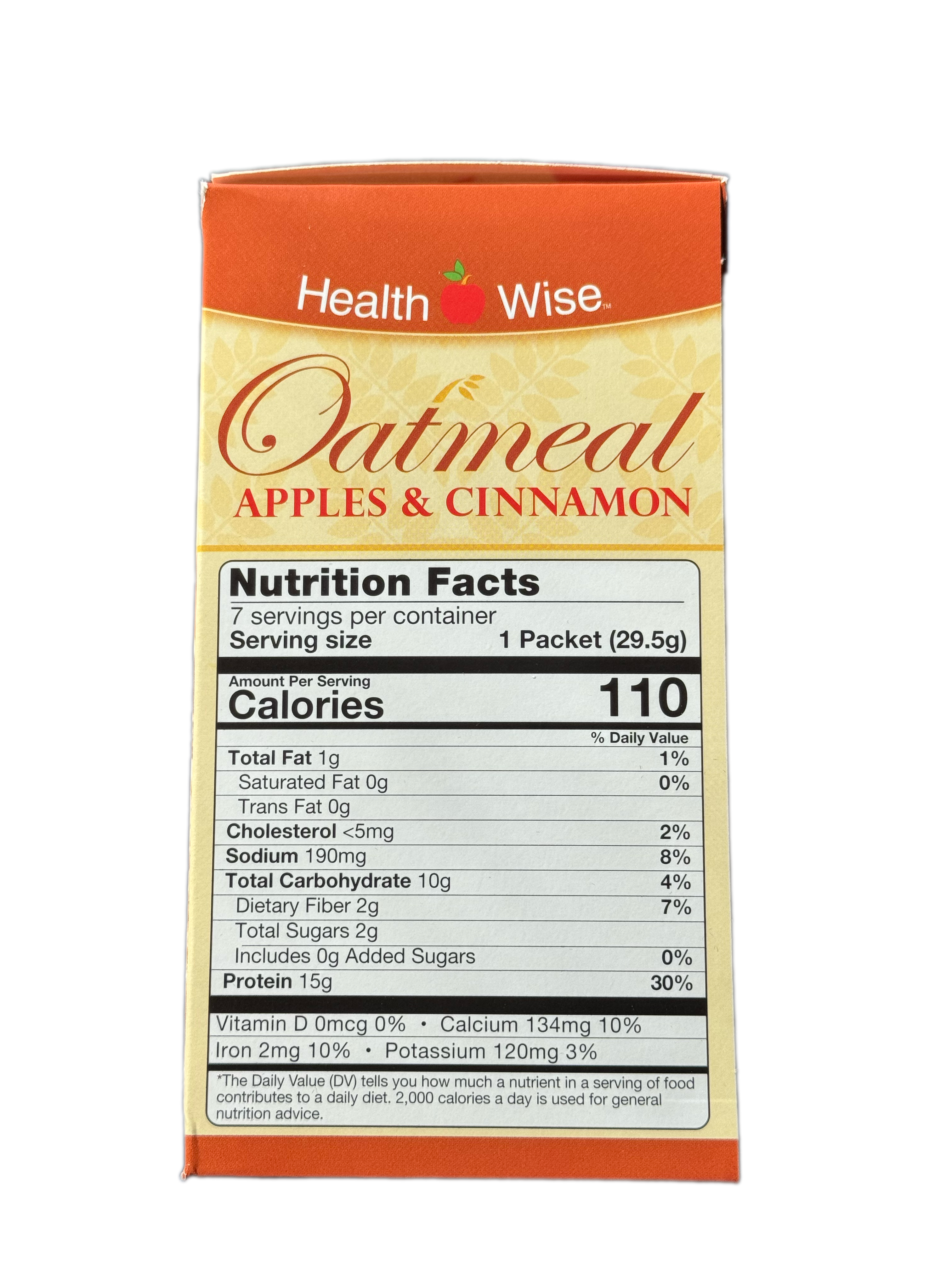 Apples & Cinnamon Oatmeal