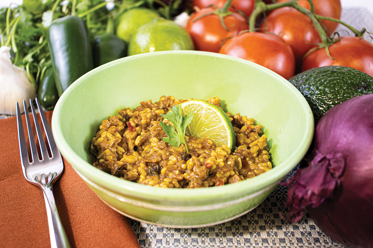 Advanced Health Systems Zesty Taco Rice (Plant-Based) Entree