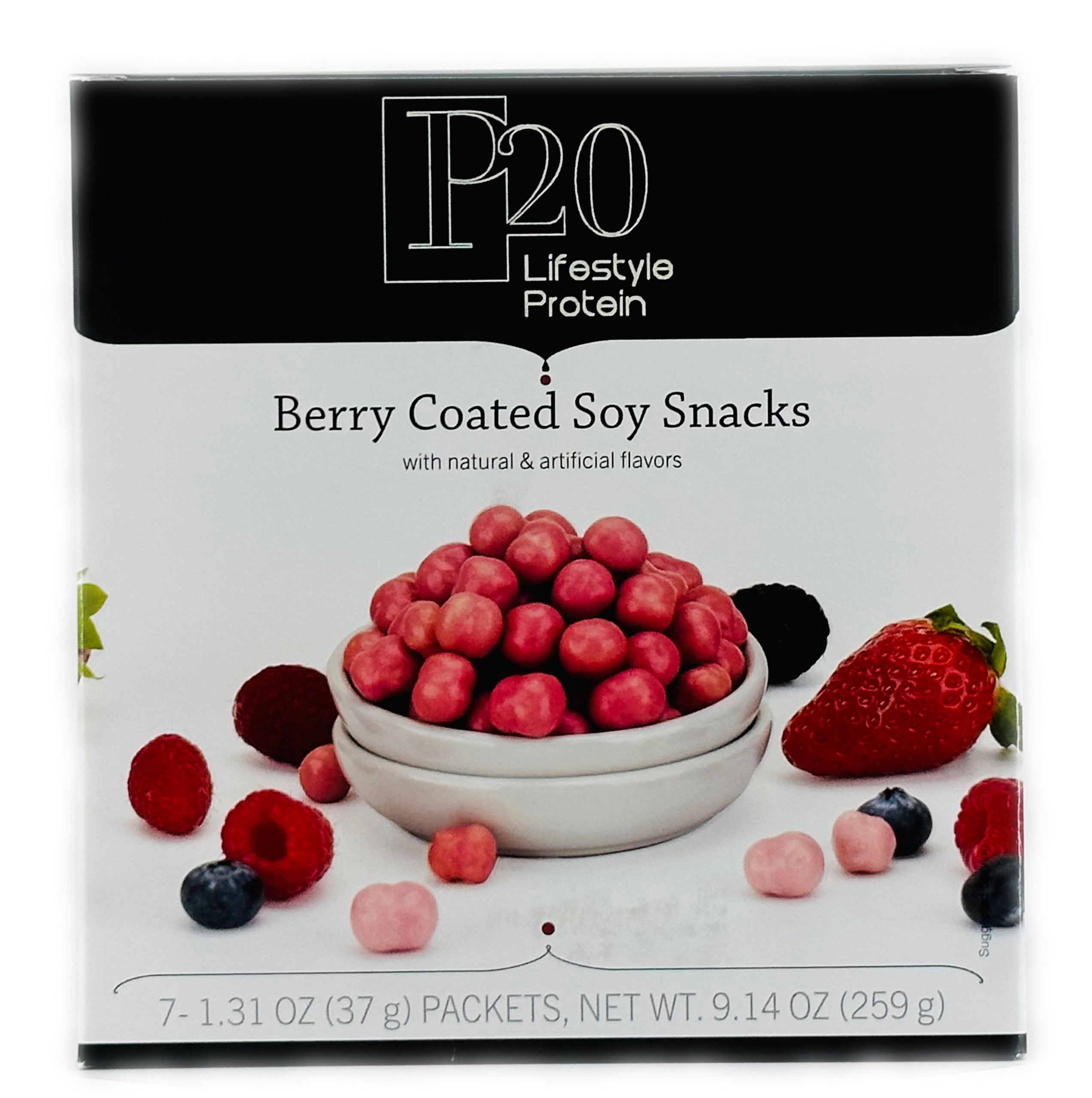 Berry Coated Soy Snacks - P20 Lifestyle Protein
