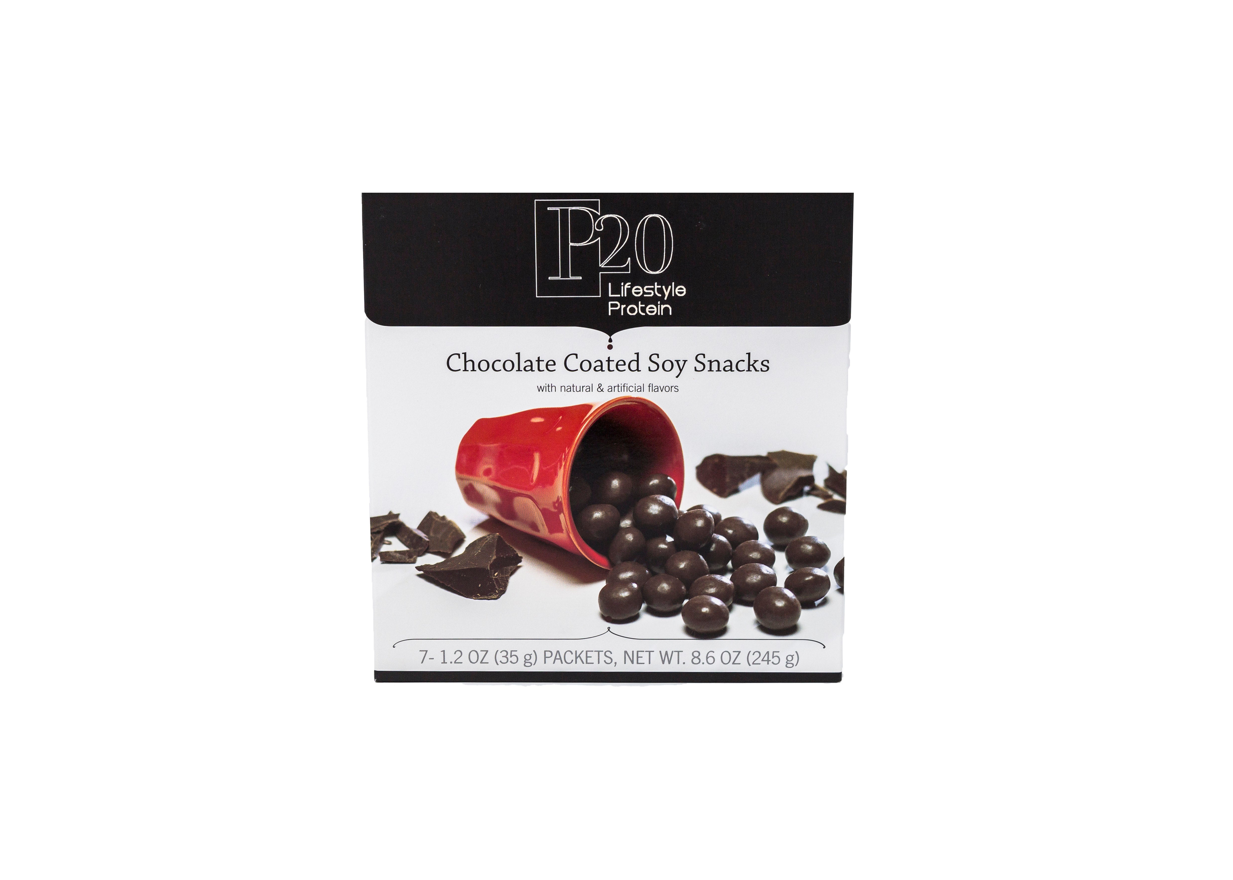 P20 Lifestyle Protein Chocolate Soy Puff Snacks 