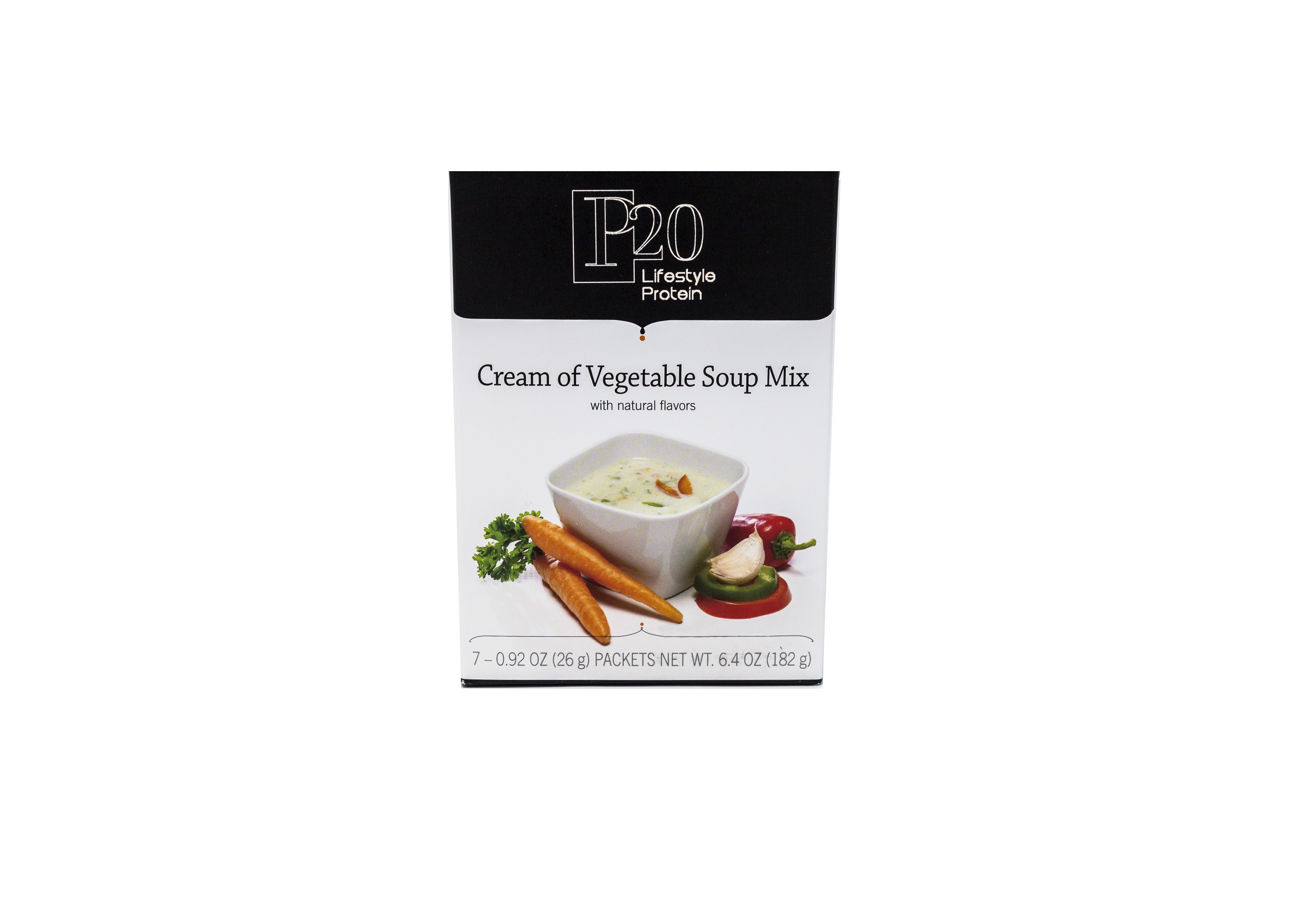 P20 Lifestyle Protein Cream of Vegetable Soup