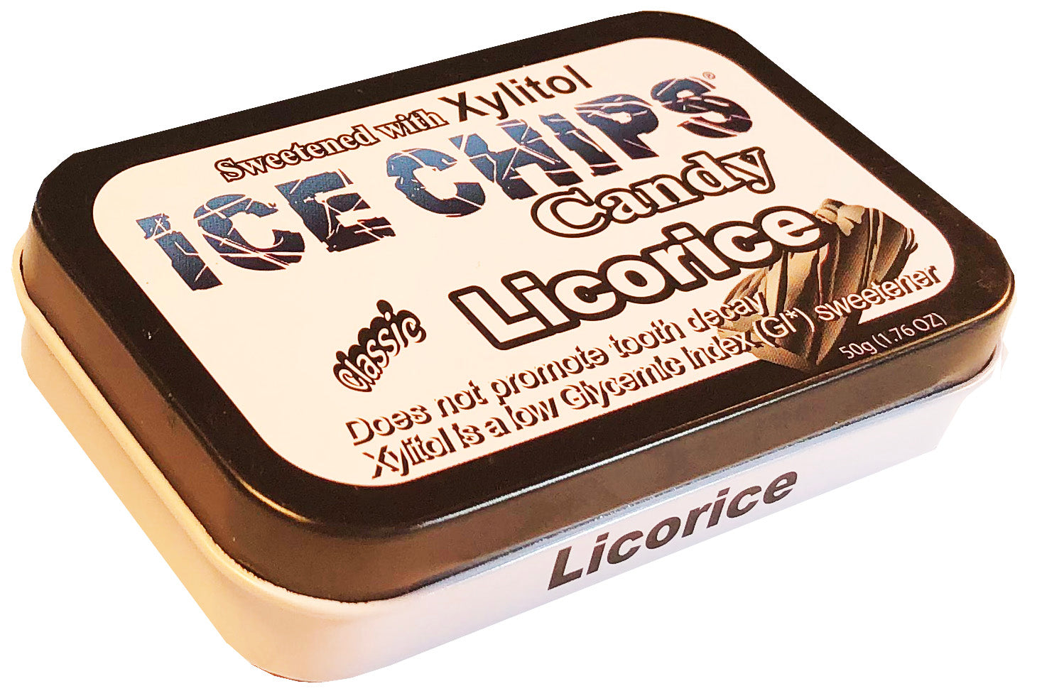 Licorice Ice Chips Candy