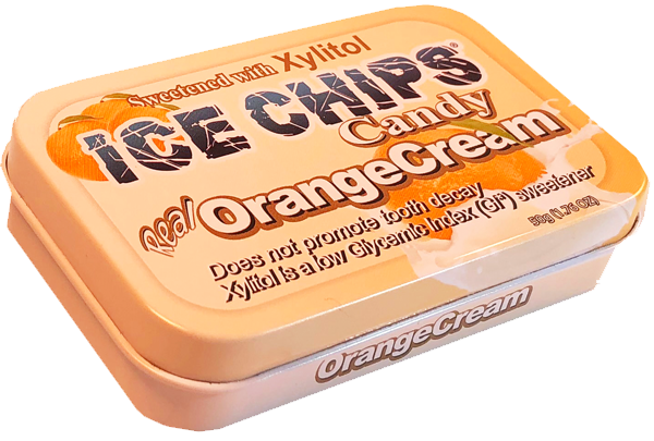 Orange Cream Ice Chips Candy