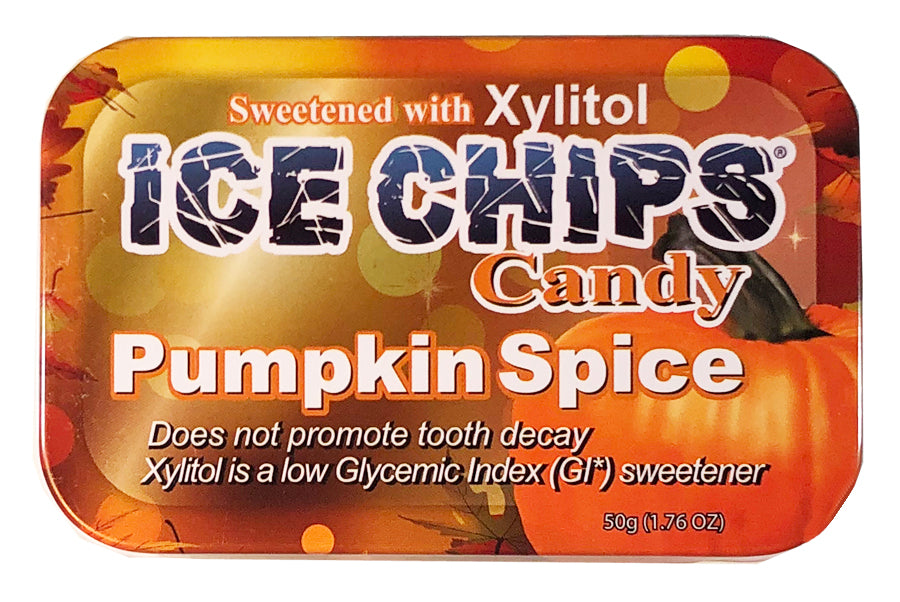 Pumpkin Spice Ice Chips Candy