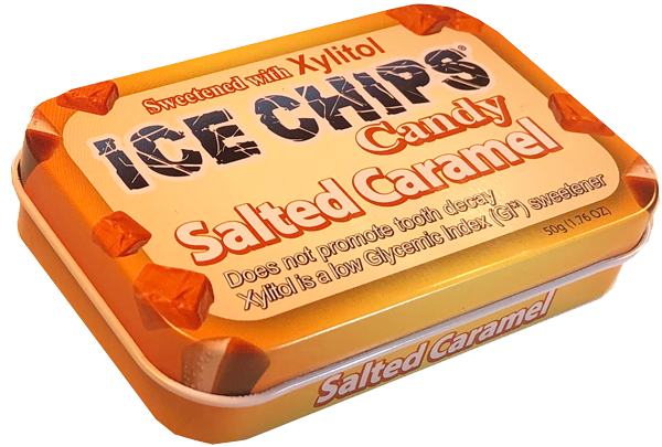 Salted Caramel Ice Chips Candy