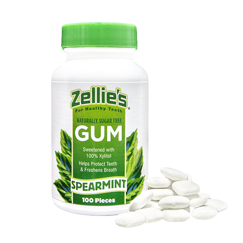 Zellie's Spearmint 100ct. Gum Jar